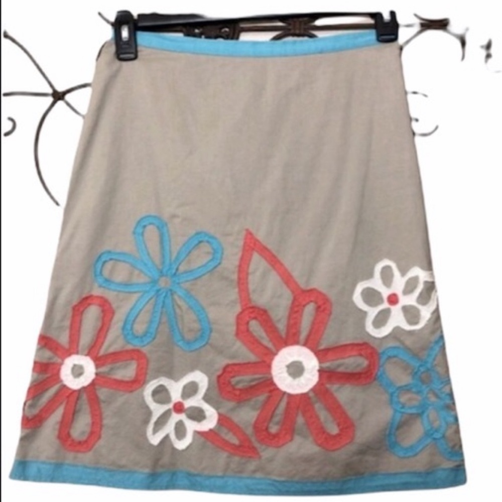 Floral Boden Skirt